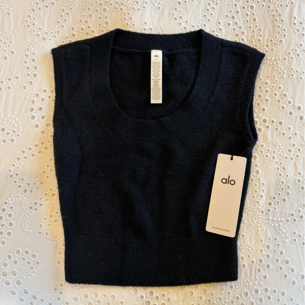 NWT Alo Yoga Snuggle Up Sweater Short Sleeve - Picture 6 of 9